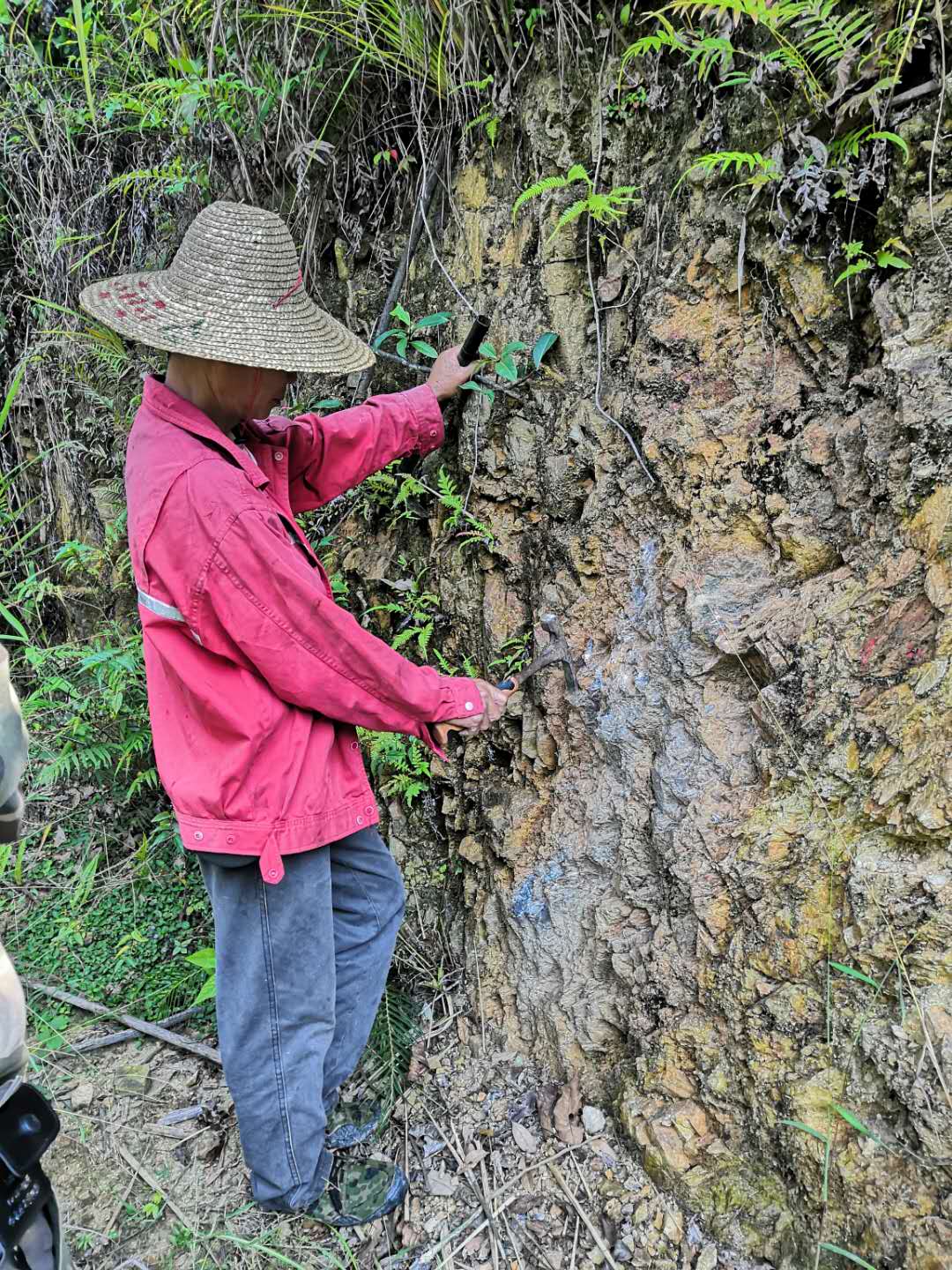 广西恒镒矿业矿山日常踏勘(图1)