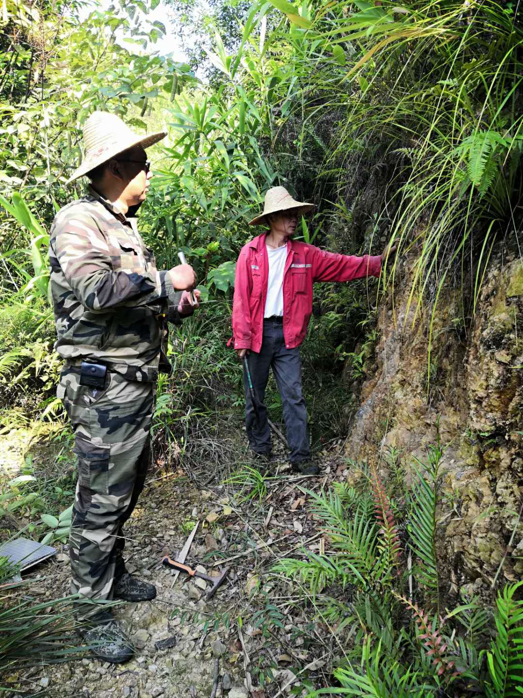 广西恒镒矿业矿山日常踏勘(图6)