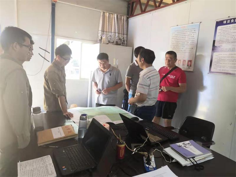2019年9月闽西队领导现场考察(图1)